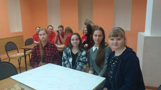 Участие в игре "Блокадный Ленинград".